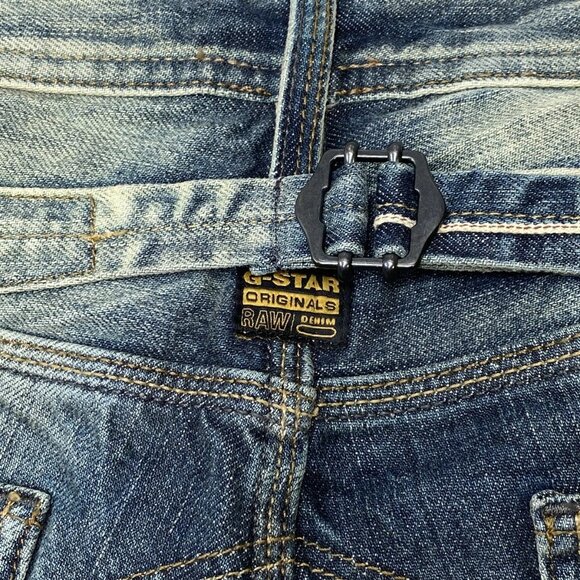 G-Star Raw Women’s Baggy Selvedge Denim Jeans – Blue/High Visual Corrosion - Picture 2 of 10